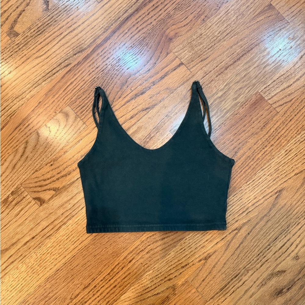 Brandy Melville Olive Green Tank Top
